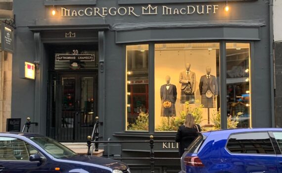 Shop Front, interior designer and Retail Specialist Designer Scotland